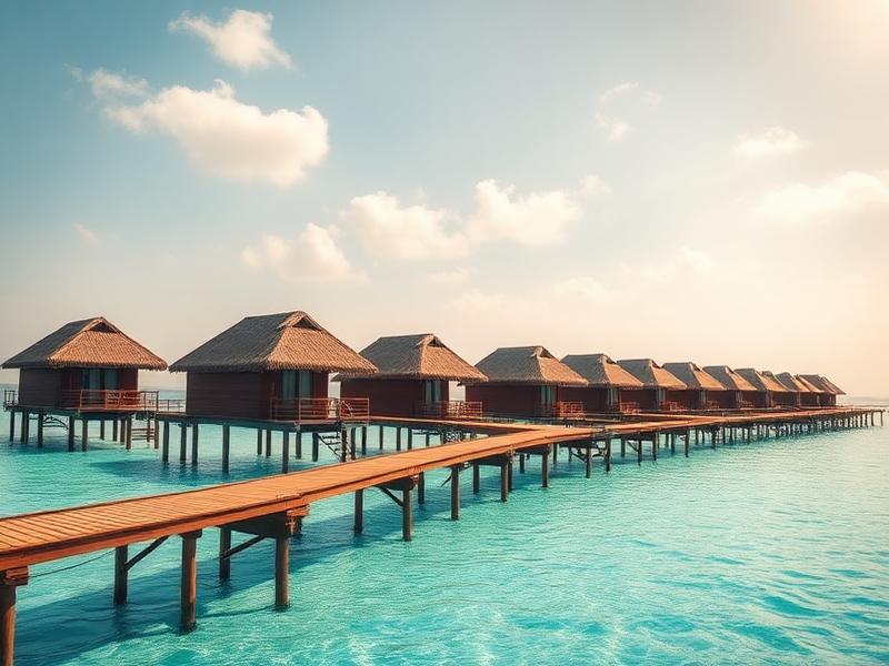 Maldives, Maldives - sunny beach destination
